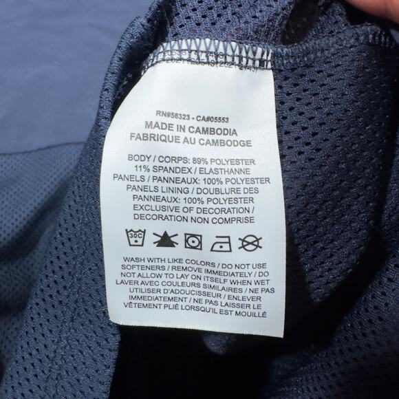 Men's Size 2XL Nike Court Advantage Blue Tennis Jacket DV7387 - Picture 6 of 9